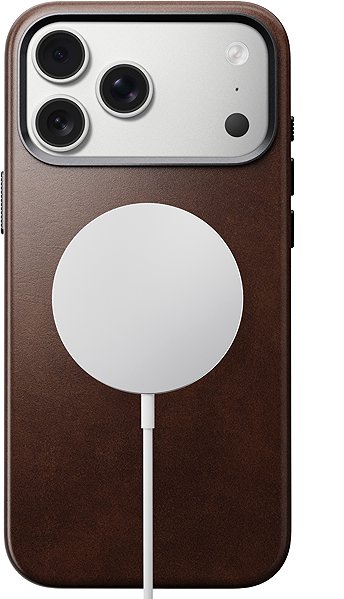 Softcase-Handyhülle Nomad Traditional Leather Case Rustic Brown (Horween) iPhone 17 Pro Max ...