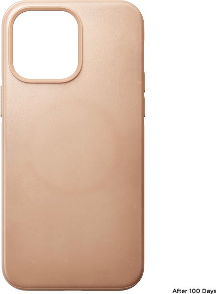 Kryt na mobil Nomad Modern Leather MagSafe Case Natural iPhone 14 Pro Max ...