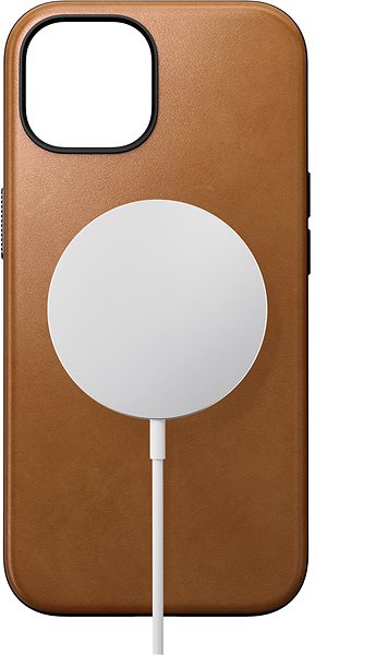 Handyhülle Nomad Modern Leather Case English Tan iPhone 15 ...