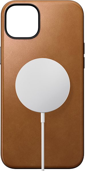 Handyhülle Nomad Modern Leather Case English Tan iPhone 15 Plus ...