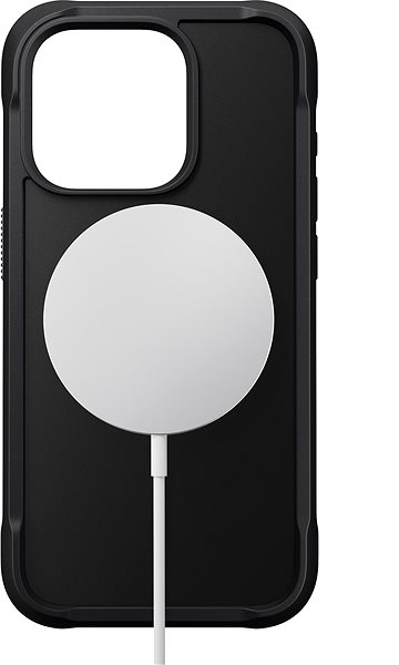 Kryt na mobil Nomad Rugged Case Black iPhone 15 Pro ...