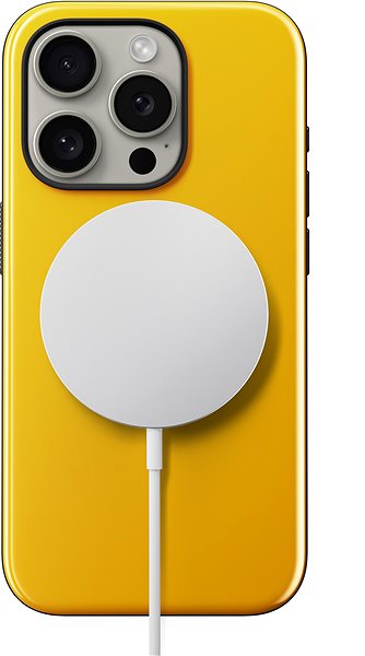 Telefon tok Nomad Sport Case Racing Yellow iPhone 15 Pro tok ...