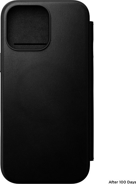Pouzdro na mobil Nomad Leather Folio Black iPhone 16 Pro Max ...