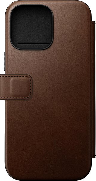 Puzdro na mobil Nomad Leather Folio Brown iPhone 16 Pro Max ...