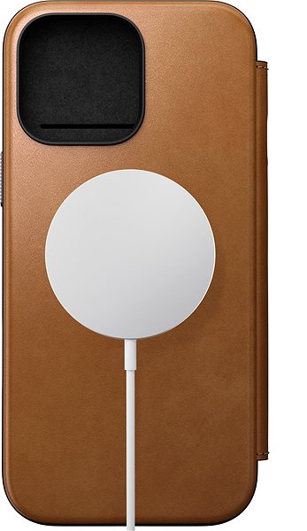 Softcase-Handyhülle Nomad Leather Folio english TanC iPhone 16 Pro Max ...