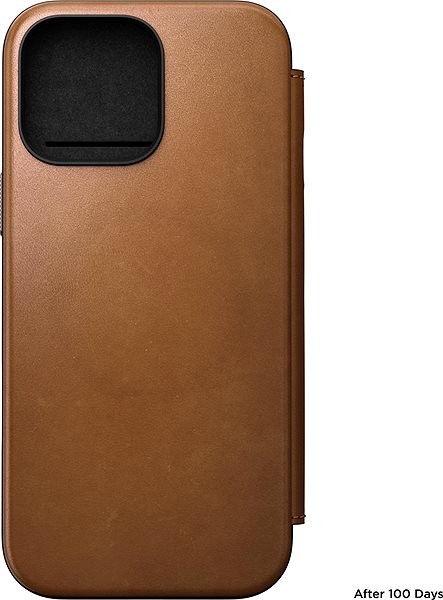 Softcase-Handyhülle Nomad Leather Folio english TanC iPhone 16 Pro Max ...