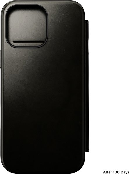 Pouzdro na mobil Nomad Leather Folio Green Chrome iPhone 16 Pro Max ...