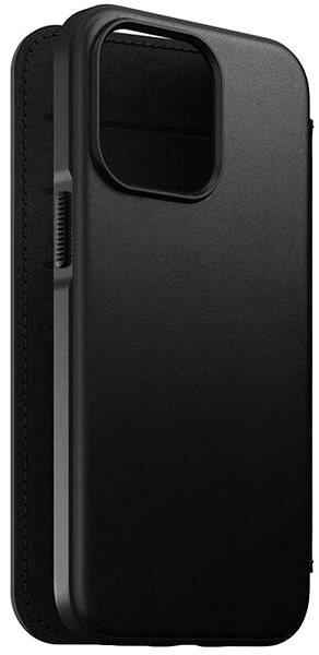 Mobiltelefon tok Nomad Leather MagSafe Folio Black iPhone 14 tok ...