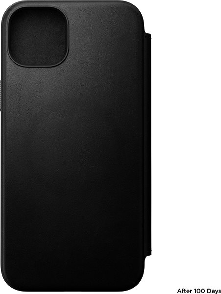 Handyhülle Nomad Modern Leather Folio Black iPhone 15 Plus ...