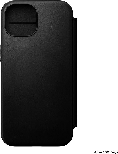 Handyhülle Nomad Modern Leather Folio Black iPhone 15 ...
