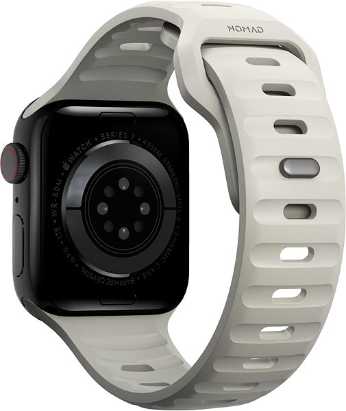 Smartwatch-Armband Nomad Sport Strap M/L Stone AW 40/41mm ...