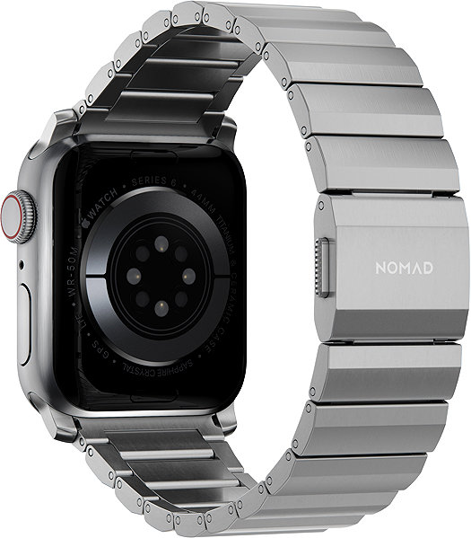 Szíj Nomad Titanium Band Natural Apple Watch 49mm/46mm/45mm/44mm/42mm ...