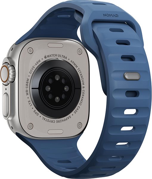 Smartwatch-Armband Nomad Sport Strap M/L Naval Blue AW 49/45/44/42mm ...