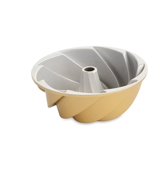 Baking Mould Nordic Ware Heritage Bundt Pan, 6-cup, Gold Lateral view