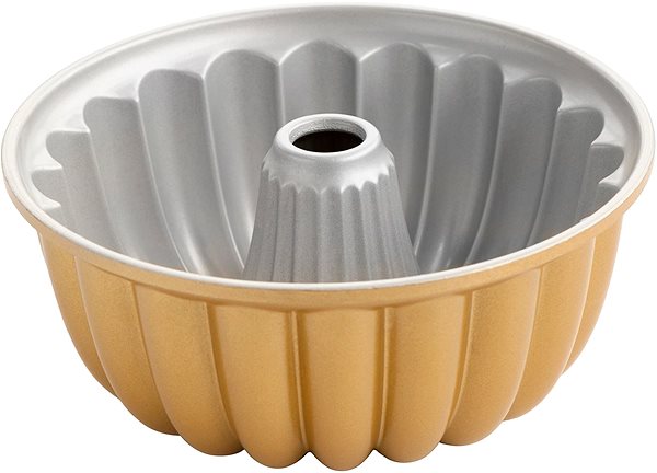Baking Mould Nordic Ware Pancake Elegant Party Bundt, 10-Cup, Gold Lateral view