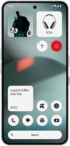 Mobiltelefon Nothing Phone (3) 16GB/512GB White ...