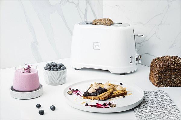 Kenyérpirító Novis Toaster T2, fehér Lifestyle