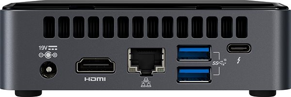 Mini-PC Intel NUC 10i3FNKN Anschlussmöglichkeiten (Ports)