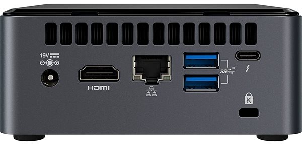 Mini PC Intel NUC Kit 10i5FNHJA Connectivity (ports)