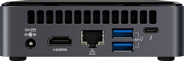 Mini PC Intel NUC 10i7FNKN2 Možnosti pripojenia (porty)