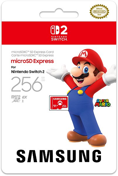 Speicherkarte Samsung MicroSD Express 256GB Nintendo Switch 2 (NVMe) ...