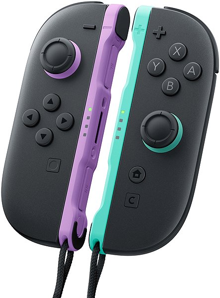 Gamepad Nintendo Switch 2 Joy-Con 2 Set Light Purple/Light Green ...