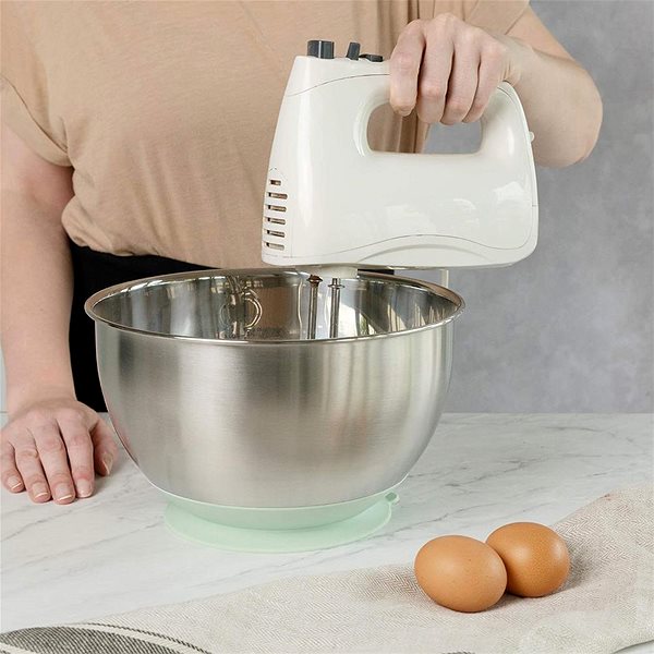 Set of Sortland bowls with silicone base, 1.4 + 4.7 litres.