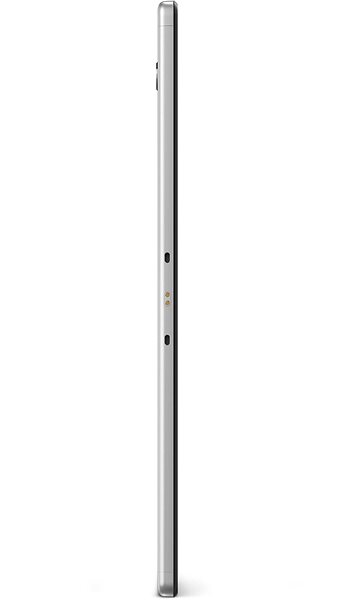 Tablet Lenovo Tab M10 FHD Plus (2nd Gen) 4GB + 64GB Platinum Grey +  Folio Case/Film Seitlicher Anblick