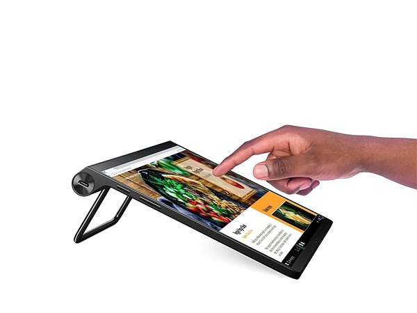 Tablet Lenovo Yoga Tab 13 8GB/128GB fekete Lifestyle 2