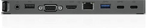Dokkoló állomás Lenovo USB-C Mini Dock Hátoldal