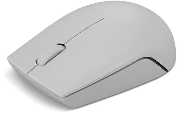 Maus Lenovo 300 Wireless Compact Mouse (Arctic Grey) ...