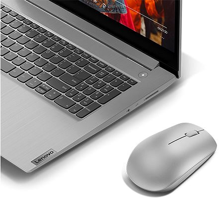 Maus Lenovo 530 Wireless Mouse mit Akku - Platinum Grey Lifestyle