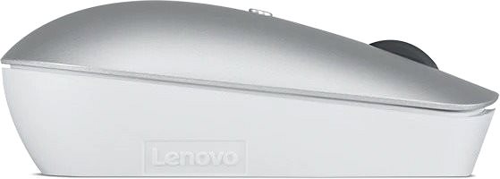 Egér Lenovo 540 USB-C Compact Wireless Mouse (Cloud Grey) Oldalnézet