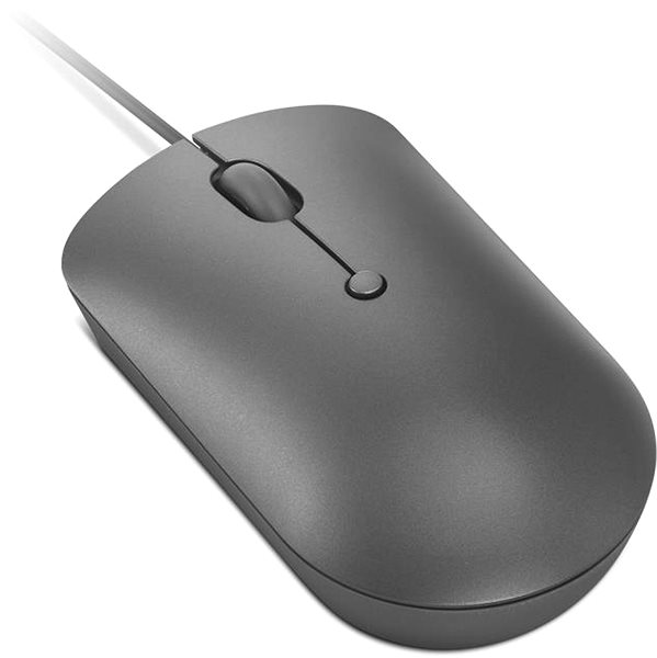 Maus Lenovo 540 USB-C Wired Compact Mouse (Storm Grey) ...