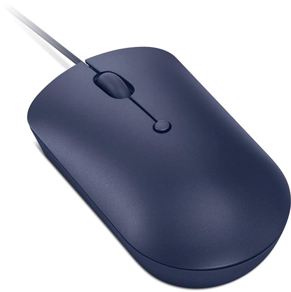 Maus Lenovo 540 USB-C Wired Compact Mouse (Abyss Blue) ...