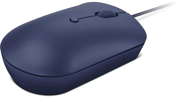 Maus Lenovo 540 USB-C Wired Compact Mouse (Abyss Blue) ...