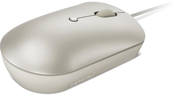 Egér Lenovo 540 USB-C Wired Compact Mouse (Sand) ...