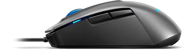 Gaming-Maus Lenovo IdeaPad M100 RGB Gaming Mouse Seitlicher Anblick