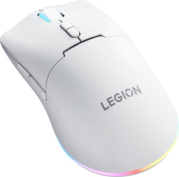 Gaming-Maus Lenovo Legion M220 Wireless RGB Gaming Mouse (Glacier White) ...