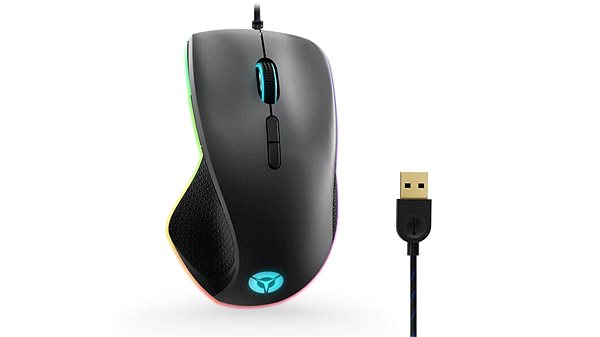 Herná myš Lenovo Legion M500 RGB Gaming Mouse Screen