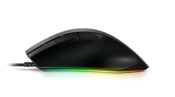 Herná myš Lenovo Legion M500 RGB Gaming Mouse Bočný pohľad