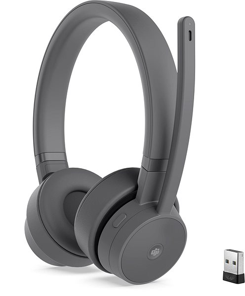 Vezeték nélküli fül-/fejhallgató Lenovo Go Wireless ANC Headset ...