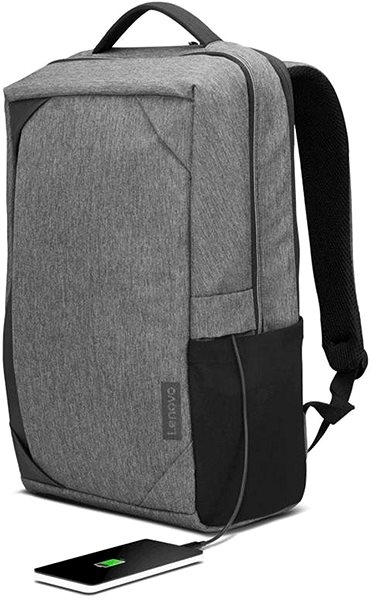 Laptop-Rucksack Lenovo Urban Backpack B530 15,6“ - grau Seitlicher Anblick