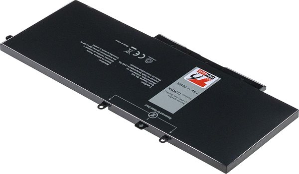 Batéria do notebooku T6 Power pre Dell Latitude 14 5490, Li-Poly, 7,6 V, 8950 mAh (68 Wh), čierna ...
