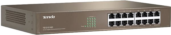 Switch Tenda TEG1016D Anschlussmöglichkeiten (Ports)