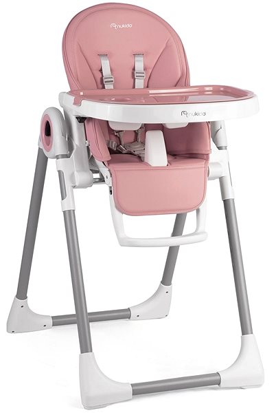 Dining chair Nukido Belo Chair with table pink .