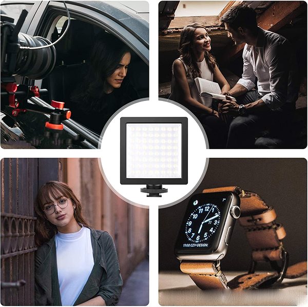 Svetlo na fotenie Neewer fotosvetlo, 64 LED, 8 W ...