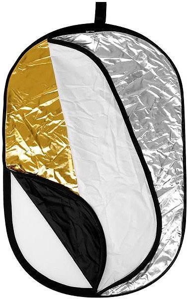 Neewer reflective board 5in1 oval reflective board, 100x150cm .