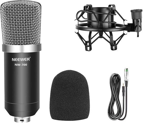 Mikrofón Neewer NW-700 Obsah balenia