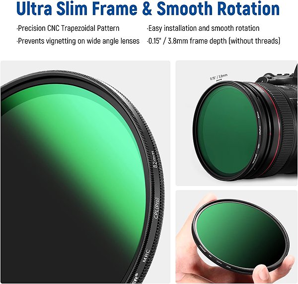 Polarisationsfilter Neewer CLP HD 77mm ...